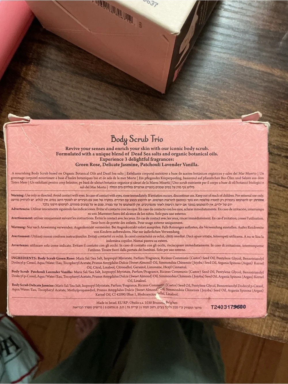 Love Your Skin Discovery Set - Pink Body Scrub Trio